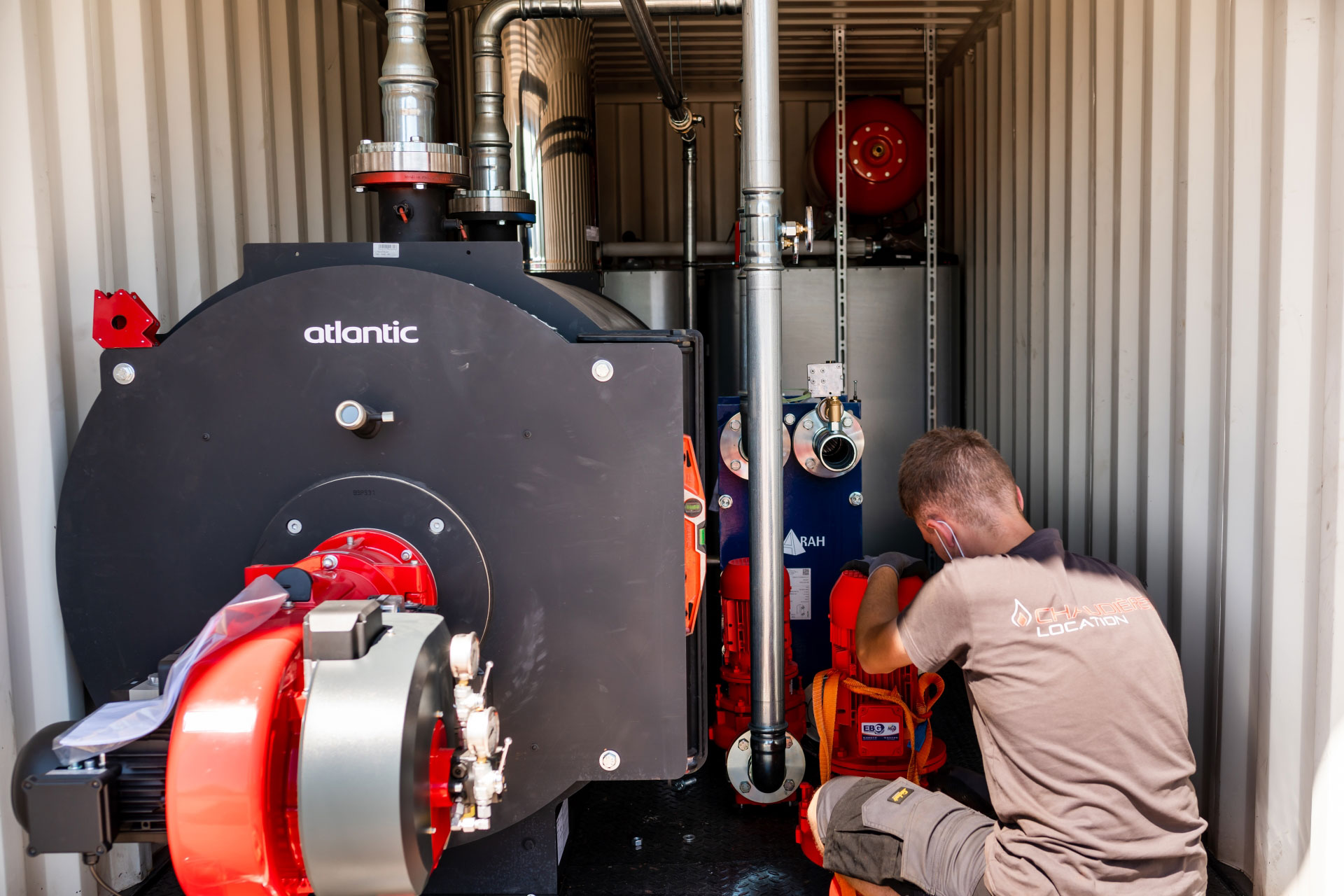 Maintenance De Chaufferie Industrielle Avec Une Chaudi Re Mobile