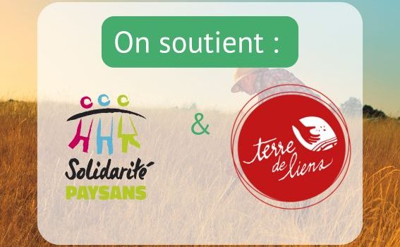 On soutient Solidarités Paysans et Terres de Liens